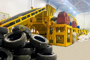 Измельчитель для резины и ТБО Global Recycler 3000
