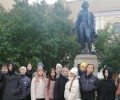 Сиверские школьники постигают Пушкина.
