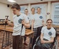 Спортивное мероприятие для ребят с особенными потребностями.