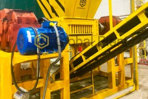 Измельчитель для изношенных шин и ТБО 1000 