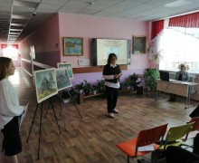 Сиверские школьники постигают Пушкина.