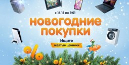 Новогодние покупки в DNS